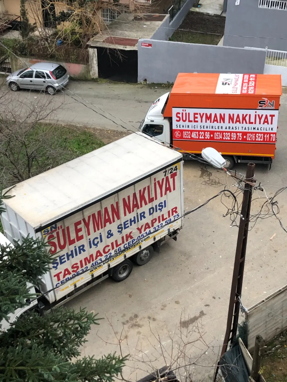 Süleyman Nakliyat ekibi